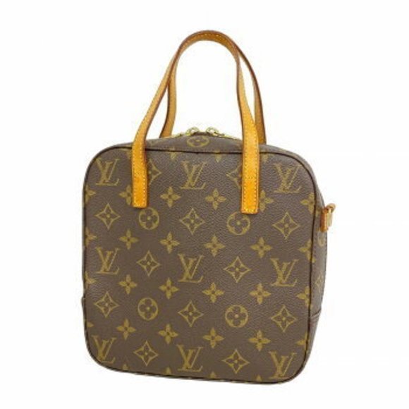 Louis Vuitton Monogram Spontini Handbag Brown - Picture 1 of 9